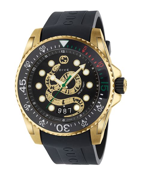 gucci dive men's watch.